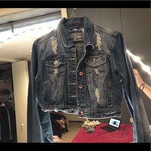 Mini denim jacket
